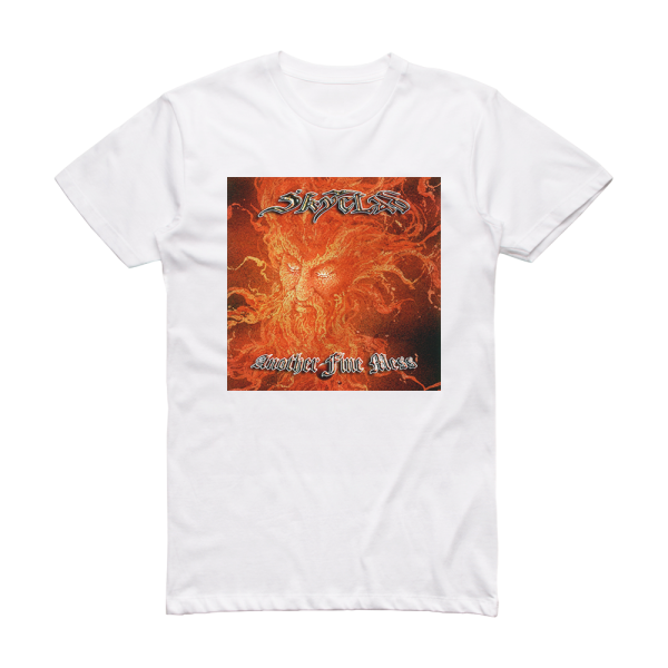 Skyclad Another Fine Mess Album Cover T-Shirt White