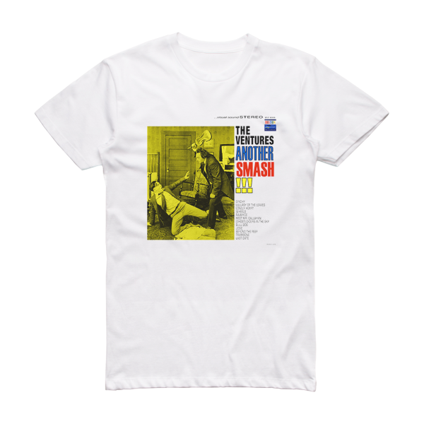 The Ventures Another Smash Album Cover T-Shirt White