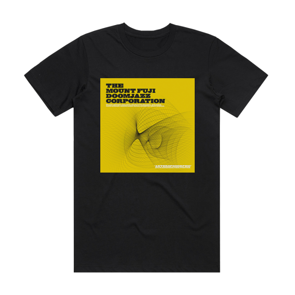 The Mount Fuji Doomjazz Corporation Anthropomorphic Album Cover T-Shirt Black