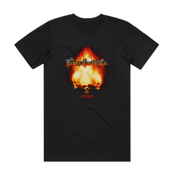 The Bronx Casket Co Antihero Album Cover T-Shirt Black