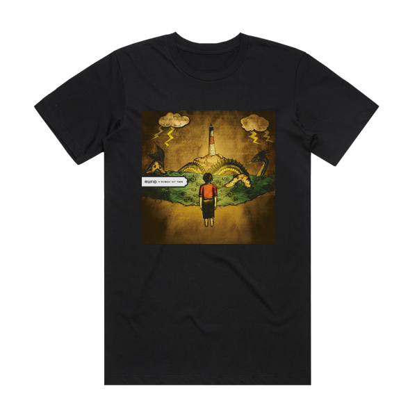 Rufio Anybody Out There Album Cover T-Shirt Black