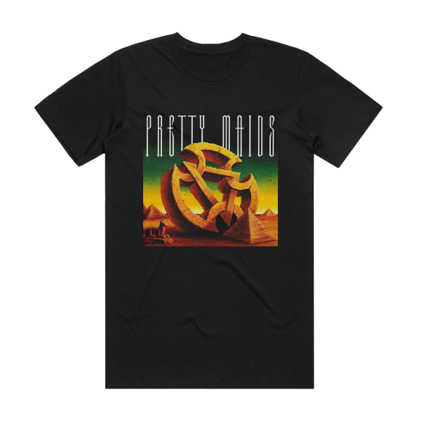 Pretty Maids Anything Worth Doing Is Worth Overdoing Album Cover T-Shirt Black