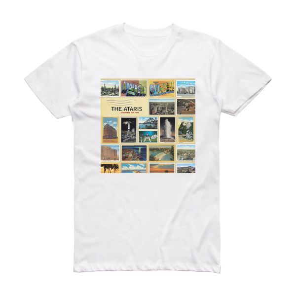 The Ataris Anywhere But Here Album Cover T-Shirt White