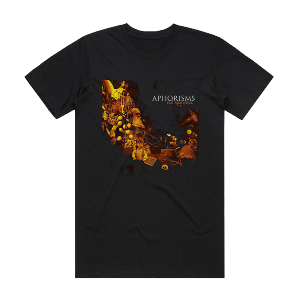Red Sparowes Aphorisms Album Cover T-Shirt Black