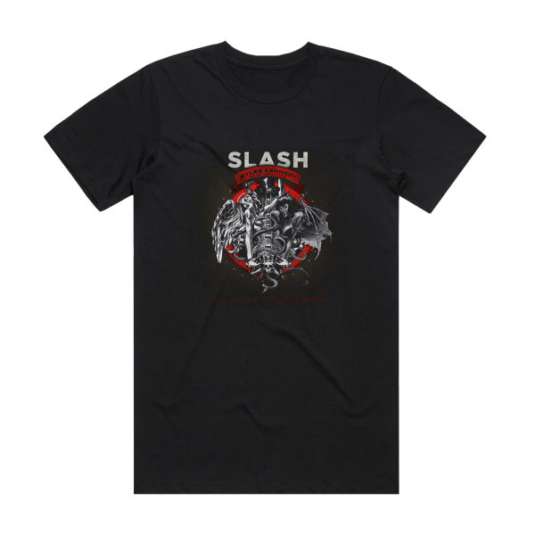 Slash Apocalyptic Hammer Album Cover T-Shirt Black