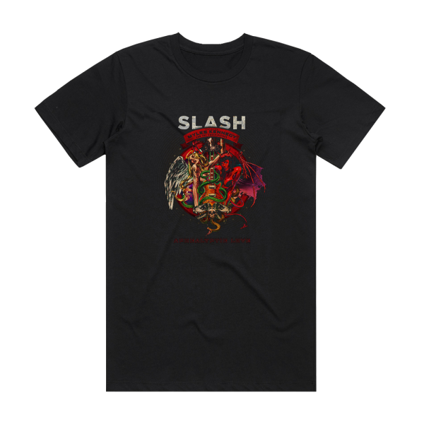 Slash Apocalyptic Love Album Cover T-Shirt Black