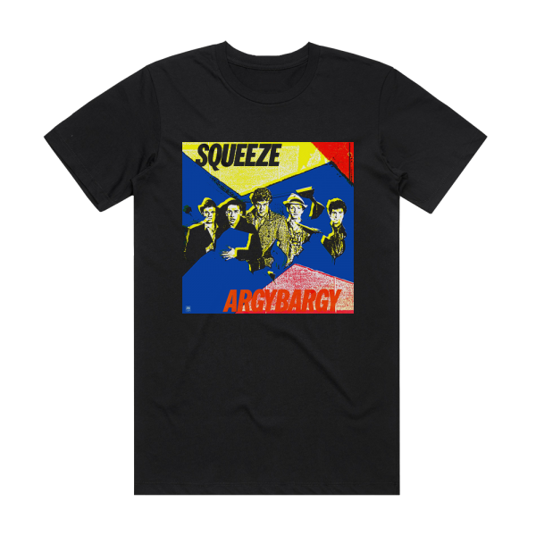 Squeeze Argybargy Album Cover T-Shirt Black