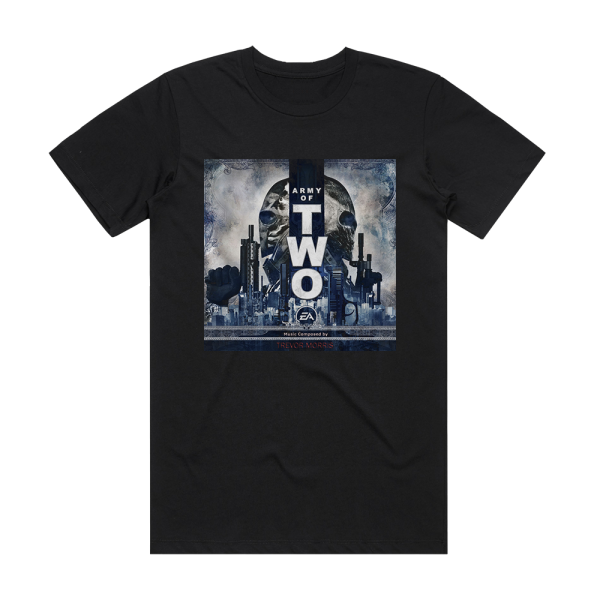 Trevor Morris Army Of Two Album Cover T-Shirt Black