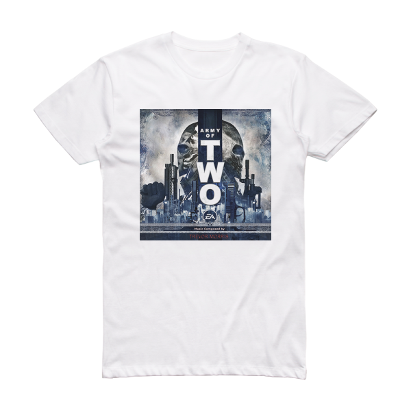 Trevor Morris Army Of Two Album Cover T-Shirt White