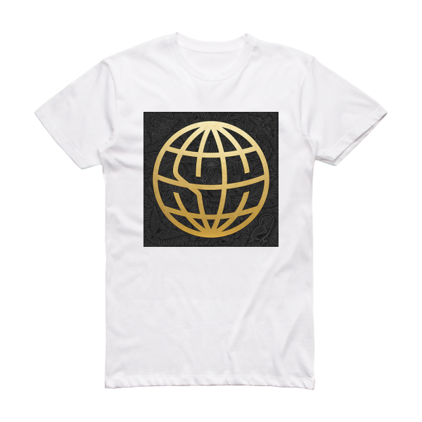 State Champs Around The World And Back Album Cover T-Shirt White