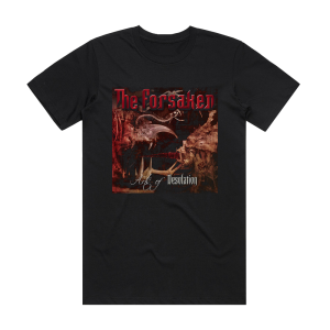 The Forsaken Arts Of Desolation Album Cover T-Shirt Black