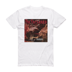 The Forsaken Arts Of Desolation Album Cover T-Shirt White