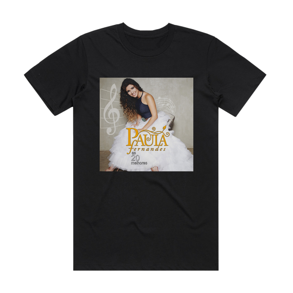 Paula Fernandes As 20 Melhores Album Cover T-Shirt Black