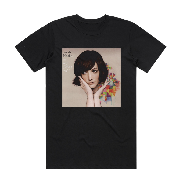 Sarah Blasko As Day Follows Night Album Cover T-Shirt Black