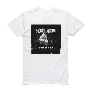 Sworn Enemy As Real As It Gets Album Cover T-Shirt White