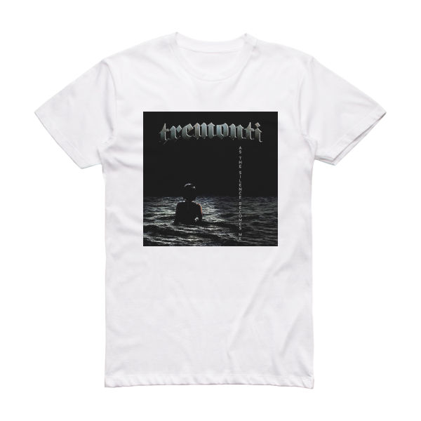 Tremonti As The Silence Becomes Me Album Cover T-Shirt White