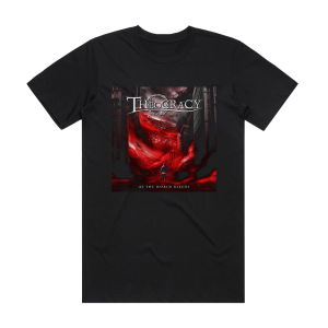 Theocracy As The World Bleeds Album Cover T-Shirt Black
