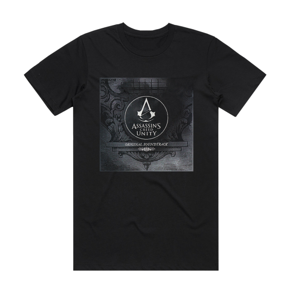 Sarah Schachner Assassins Creed Unity Original Soundtrack Album Cover T-Shirt Black