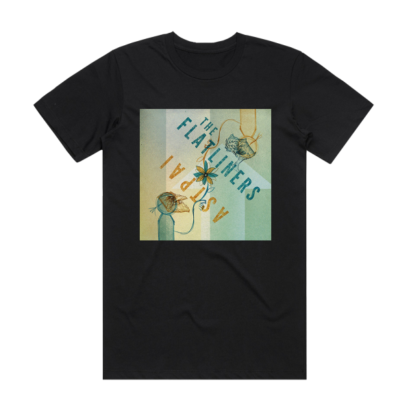 The Flatliners Astpai The Flatliners Album Cover T-Shirt Black