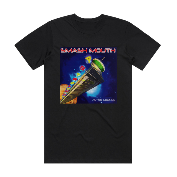 Smash Mouth Astro Lounge Album Cover T-Shirt Black