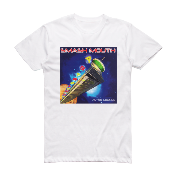 Smash Mouth Astro Lounge Album Cover T-Shirt White