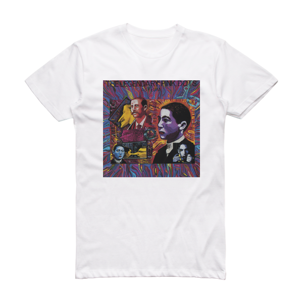 The Legendary Pink Dots Asylum Album Cover T-Shirt White