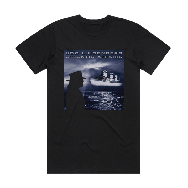 Udo Lindenberg Atlantic Affairs Album Cover T-Shirt Black