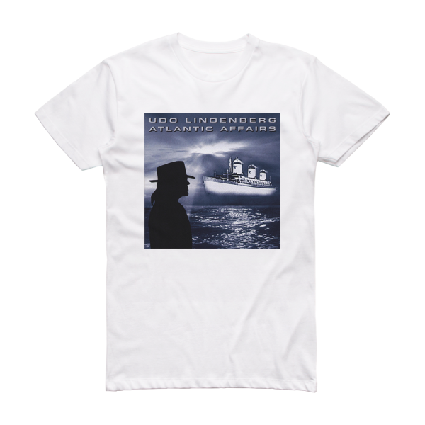 Udo Lindenberg Atlantic Affairs Album Cover T-Shirt White