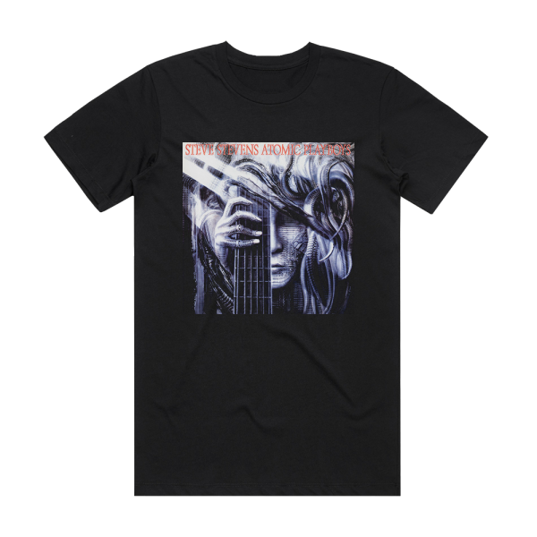 Steve Stevens Atomic Playboys Album Cover T-Shirt Black