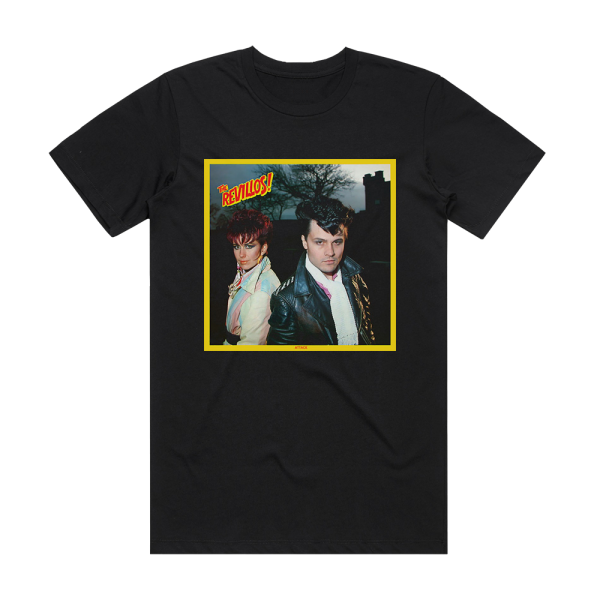 The Revillos Attack Album Cover T-Shirt Black