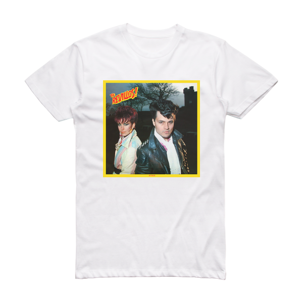 The Revillos Attack Album Cover T-Shirt White