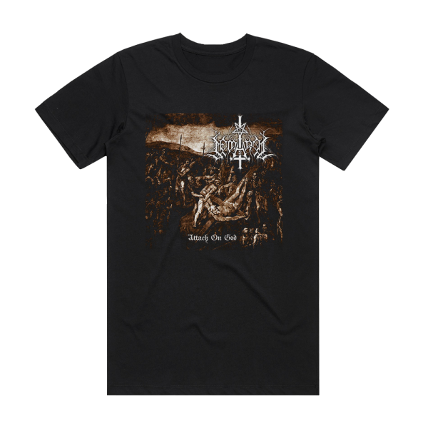 Semargl Attack On God Album Cover T-Shirt Black