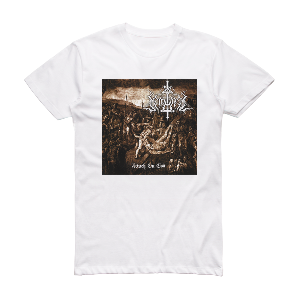 Semargl Attack On God Album Cover T-Shirt White