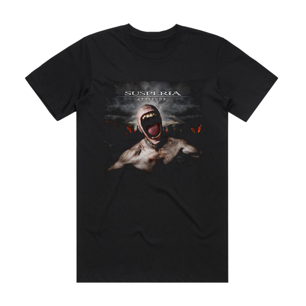 Susperia Attitude Album Cover T-Shirt Black