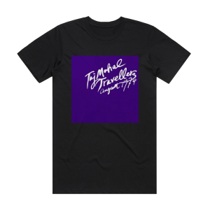 Taj Mahal Travellers August 1974 Album Cover T-Shirt Black