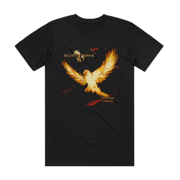 Saltatio Mortis Aus Der Asche Album Cover T-Shirt Black