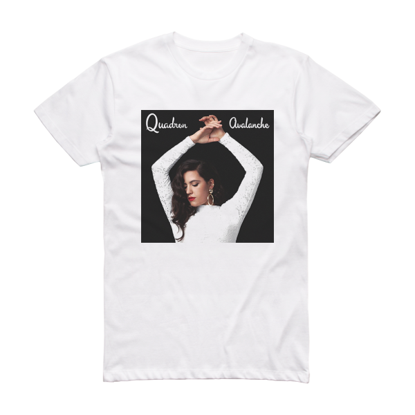 Quadron Avalanche Album Cover T-Shirt White