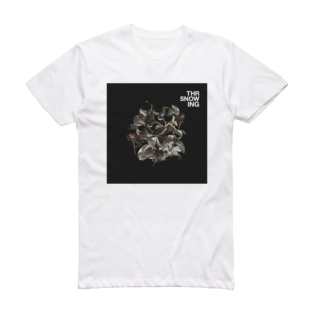 Throwing Snow Avarice Album Cover T-Shirt White – ALBUM COVER T-SHIRTS
