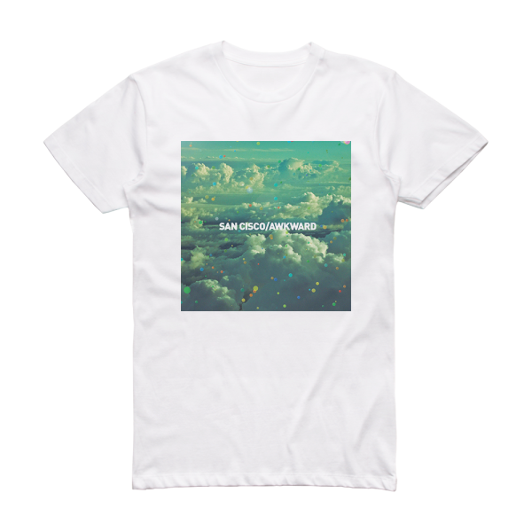 San Cisco Awkward Album Cover T-Shirt White