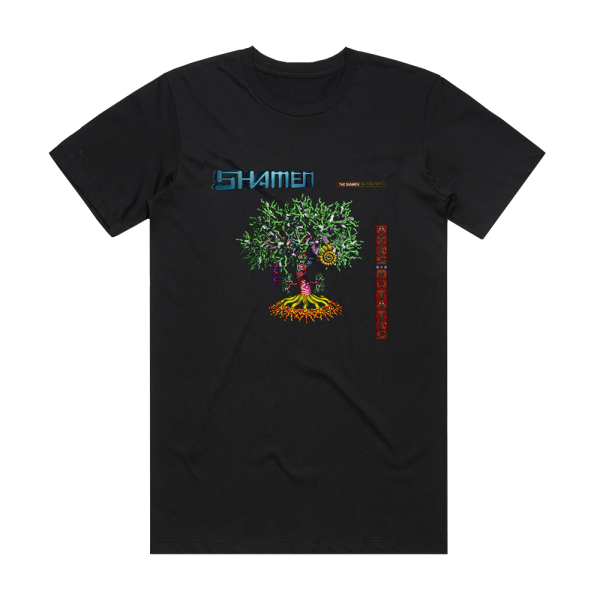 The Shamen Axis Mutatis Album Cover T-Shirt Black