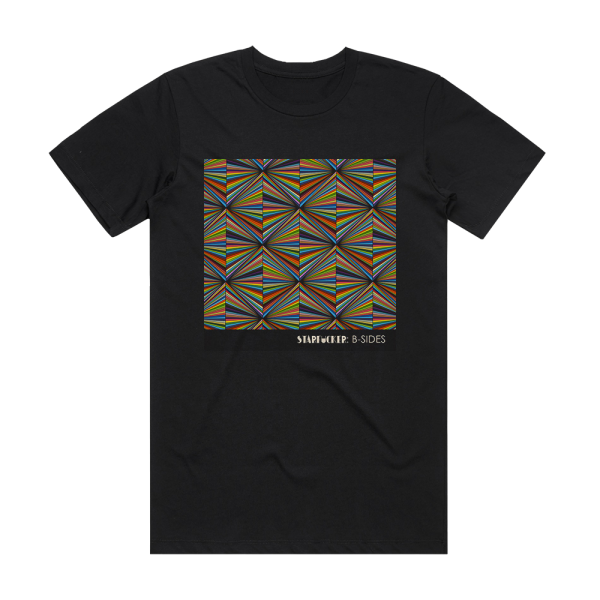 Starfucker B Sides Album Cover T-Shirt Black