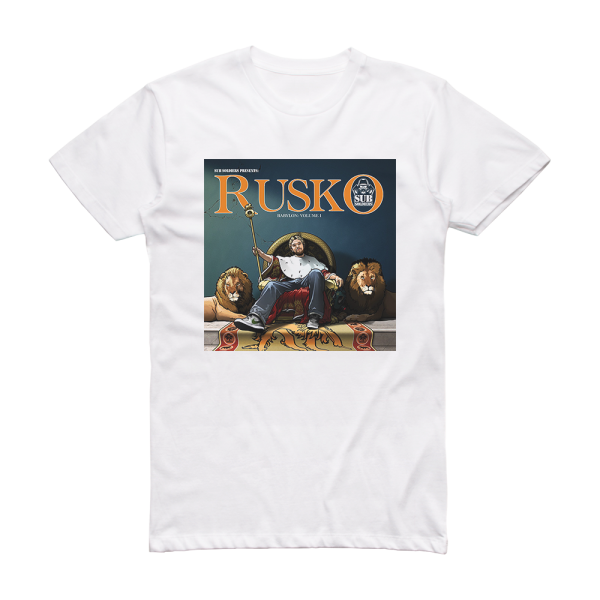 Rusko Babylon Volume 1 Album Cover T-Shirt White
