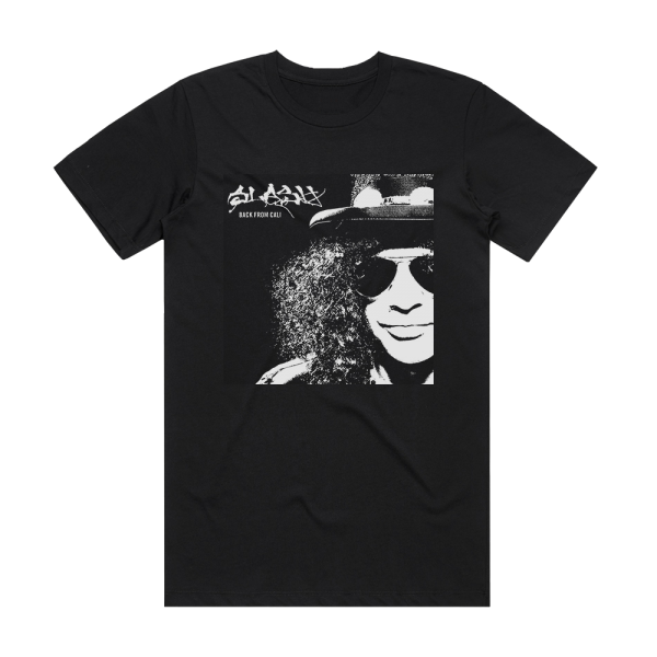 Slash Back From Cali Album Cover T-Shirt Black