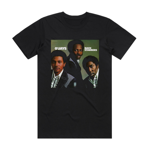 The OJays Back Stabbers Album Cover T-Shirt Black