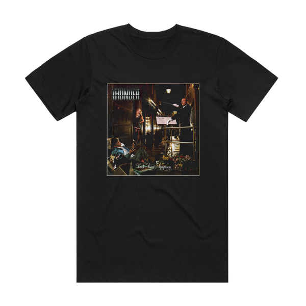 Thunder Back Street Symphony 2 Album Cover T-Shirt Black