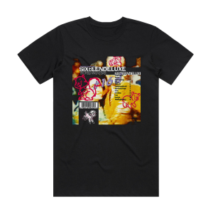 Sixteen Deluxe Backfeed Magnetbabe Album Cover T-Shirt Black