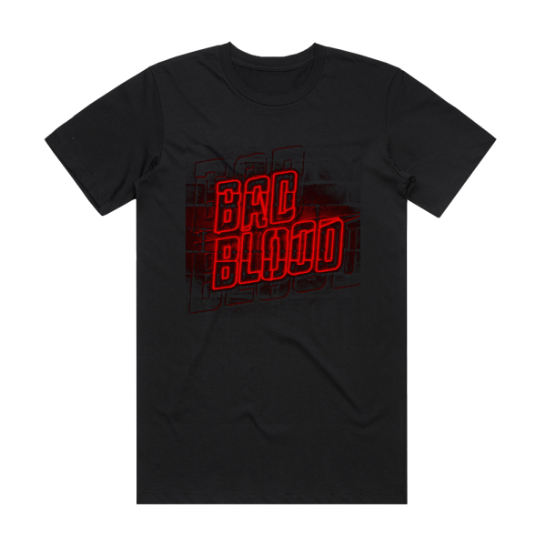 The Animal in Me Bad Blood Album Cover T-Shirt Black