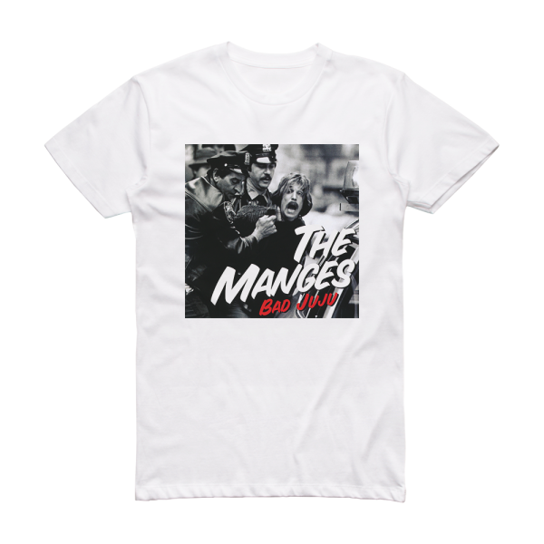 The Manges Bad Juju Album Cover T-Shirt White
