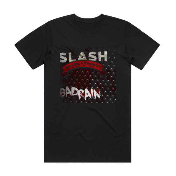 Slash Bad Rain Album Cover T-Shirt Black