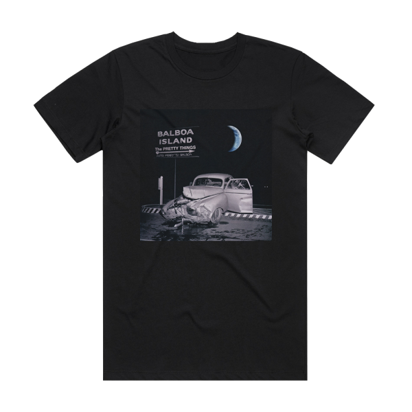 The Pretty Things Balboa Island Album Cover T-Shirt Black